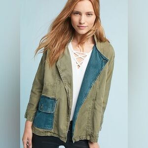 Current/Elliot Double Placket Jacket